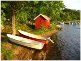 Schweden liegt immer irgendwie am See.