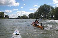 Wenig später hat uns die Ijssel wieder.