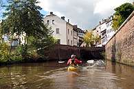 Einfahrt in den Leukbach.