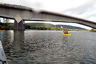 Saarm&uuml;ndung in die Mosel.
